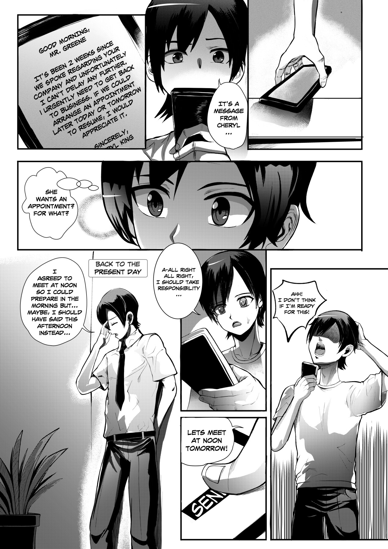 Hentai Manga Comic-Inherited Business 1-Read-7